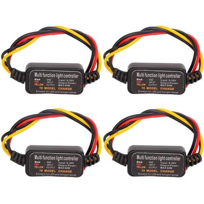 4 stcke Flash Strobe Controller Flasher Modul, 16 Modi Einstellbar DC926 v led Bremslicht Flasher Image