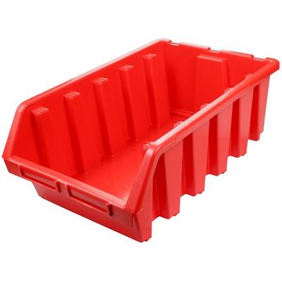 Ergobox Gr. 5 rot 333x500x187mm Sichtlagerkasten Stapelbox Schütte - ADB Image