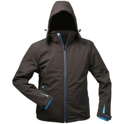 Feldtmann Jacke, Softshell mit Kapuze Gr. l, schwarz