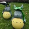 Grande Statue de jardin dessin animé Totoroed Sculpture créative Kawaii Miyazakis Hayaos Totoros Figurines en résine jardin décor à la maison