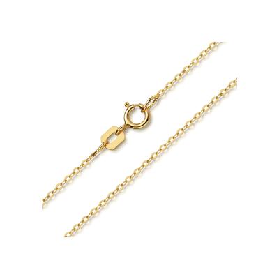 Collierkettchen FIRETTI "Schmuck Geschenk Silber 925 Ankerkettengliederung 1,7 mm breit" Gr. 40, gold (gelbgoldfarben), Halsketten, Damen, 40, Silber 925 (Sterlingsilber), B: 1,7mm, Made in Germany, B:1,7mm Image