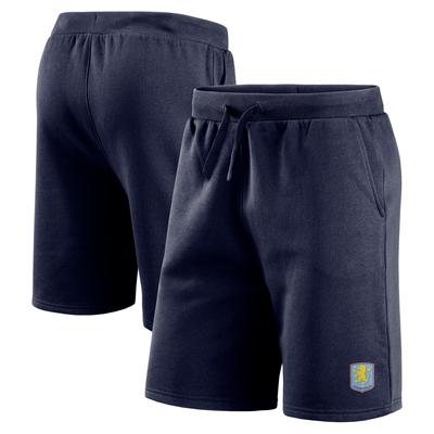 Sweatshorts mit Logo Aston Villa – Marineblau – Herren Image