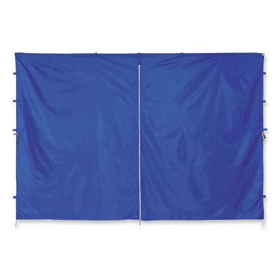 ergodyne Shax 6096 Pop-Up Tent Sidewall with Zipper, Single Skin, 10 ft x 10 ft, Polyester, Blue, Ships in 1-3 Business Days (EGO12979) Each ergodyne®