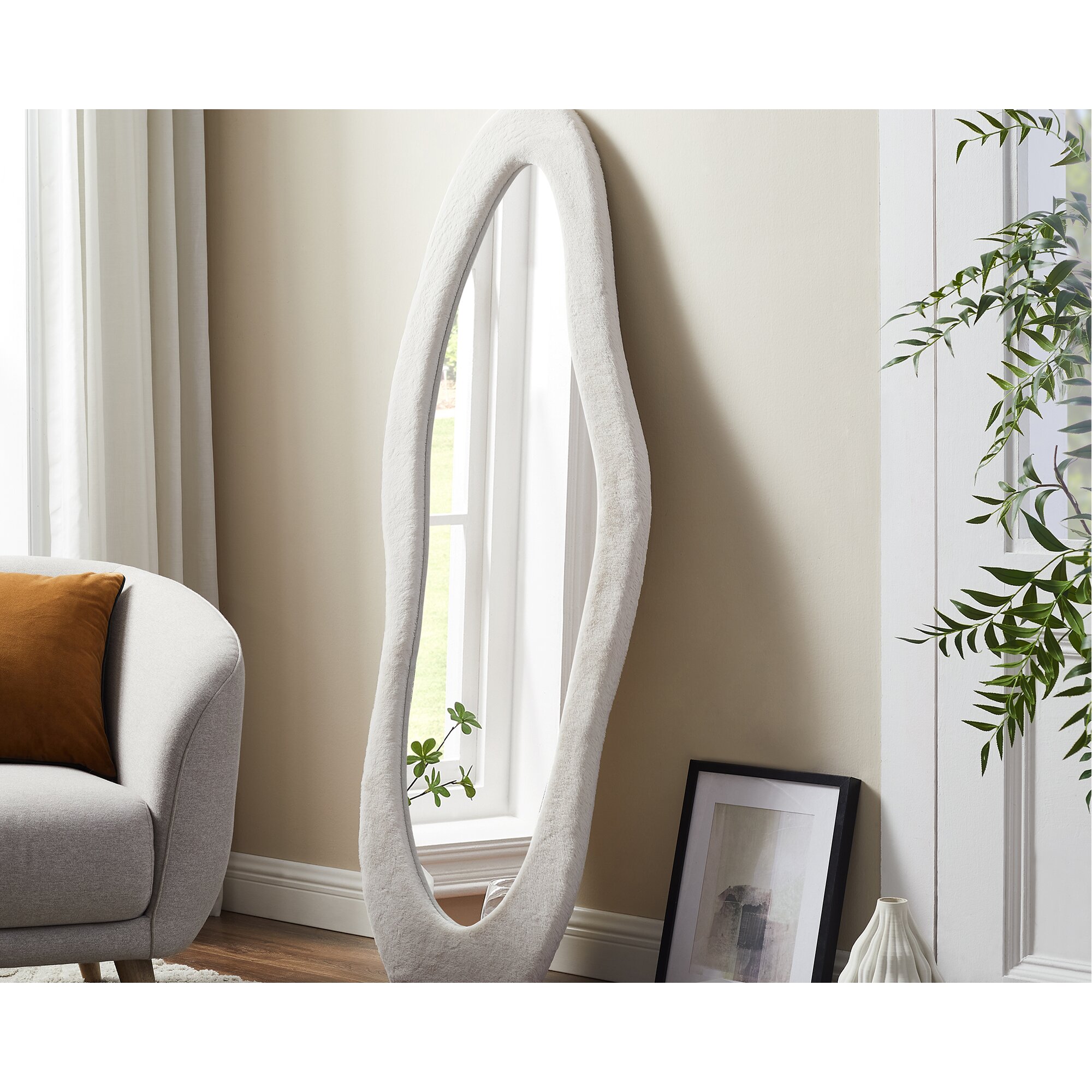 SalesFever »Scepter« Spiegel beige 60x160x3,5 cm