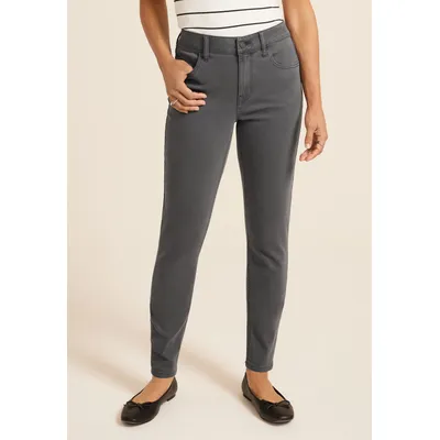 Maurices Women's Jeans High Rise Color Jegging Gray Denim Size XX Large