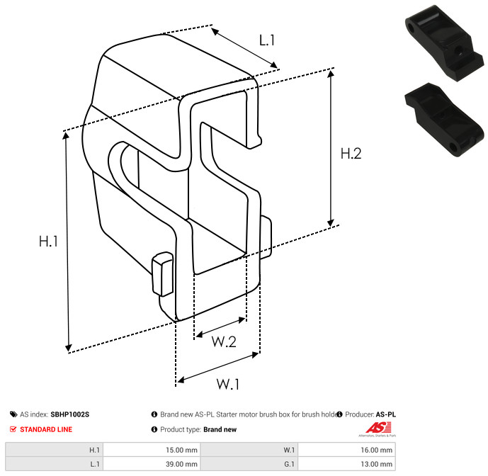 AS-PL Universal SBHP1002S Image