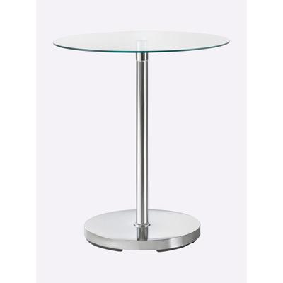 Beistelltisch HEINE HOME, silber (chromfarben, glas), B:45cm H:52cm T:45cm, Tische Image