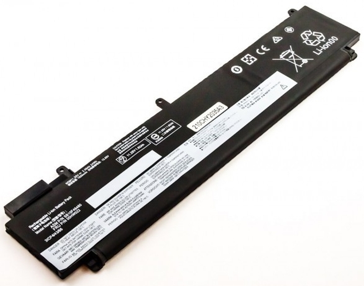 AGI Akku für Lenovo ThinkPad T470s 20HF0020 Li-Pol 11,4 Volt 2000 mAh schwarz Image