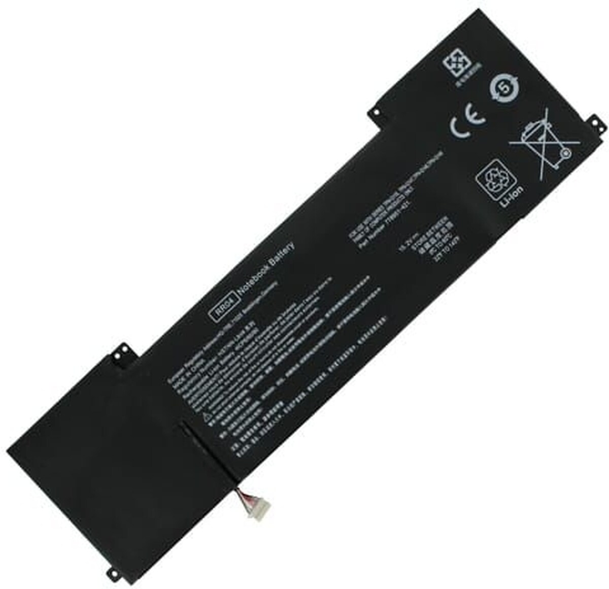 AGI Akku für HP Omen 15-5097NF-M0C53EA Li-Pol 15,2 Volt 3400 mAh schwarz Image