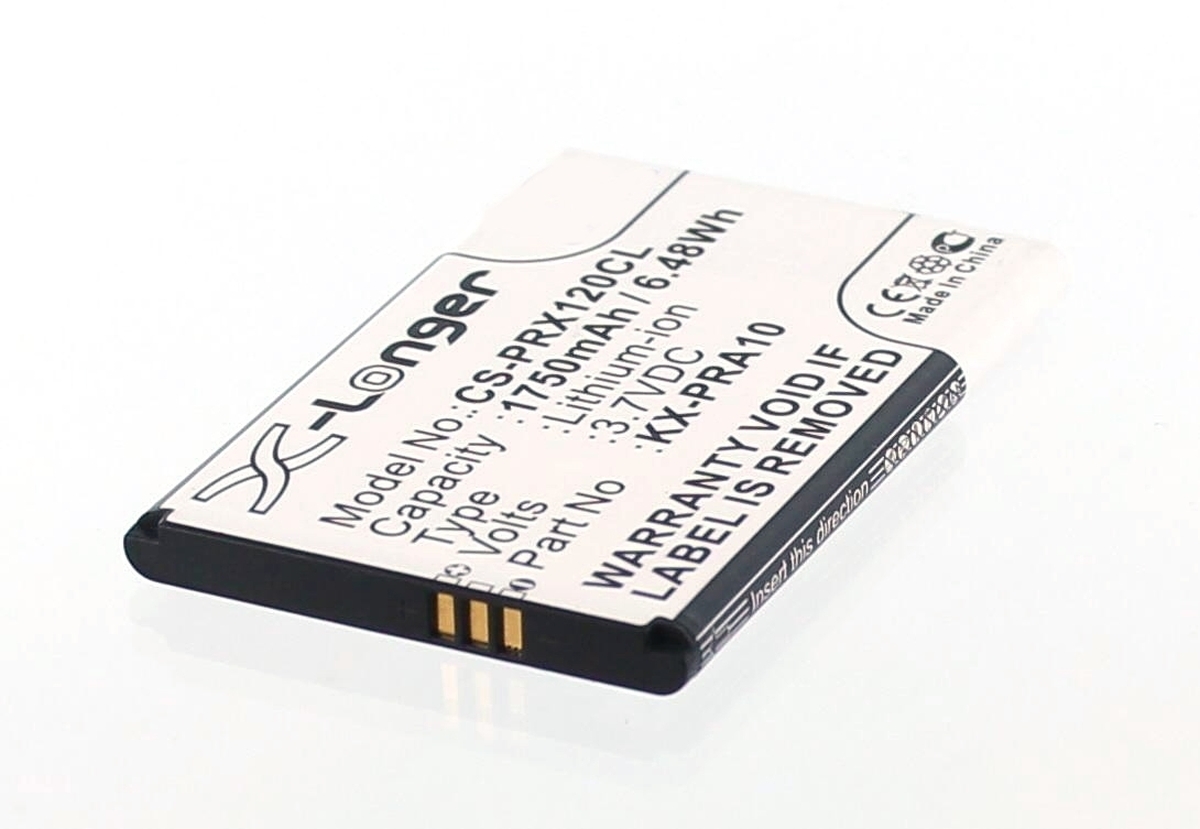AGI Akku für Panasonic KX-PRX120GW Li-Ion 3,7 Volt 1750 mAh schwarz Image