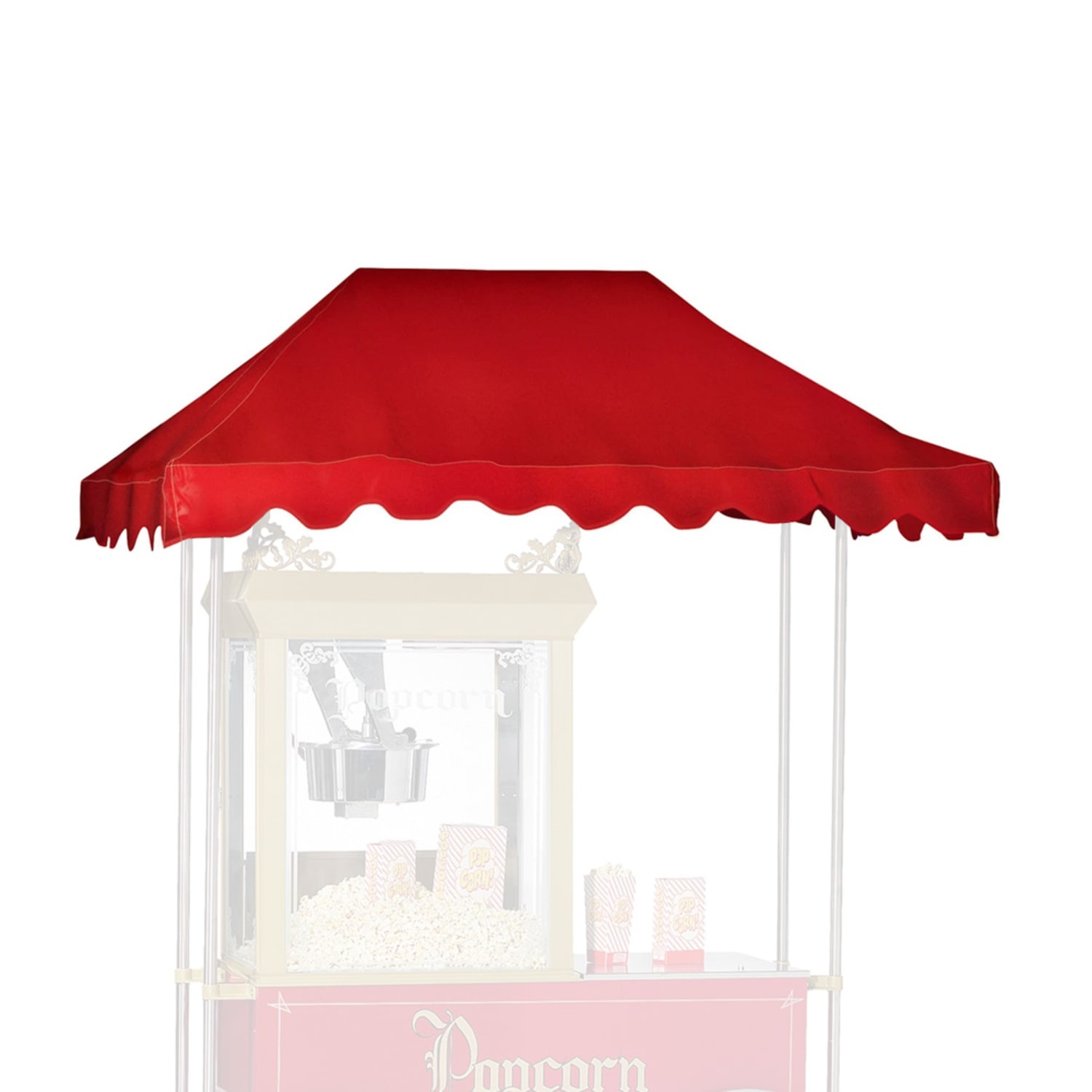 Gold Medal 2144 Red Tent Awning for #2129
