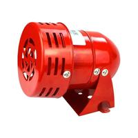 Lntyq - Sirène d'alarme 220 v puissante pour l'extérieur, sirène d'alarme 110 dB, moteur rouge,