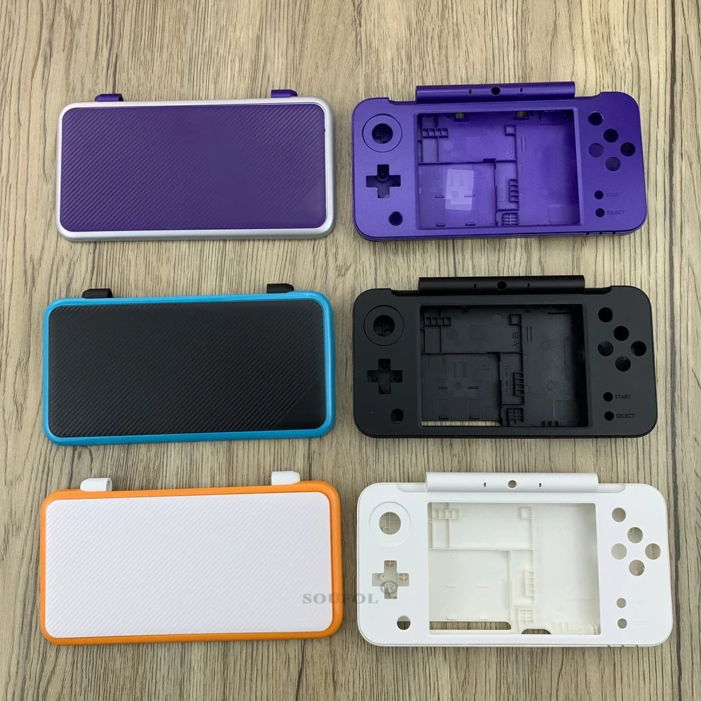 Volle Gehäuse Shell Fall Für Nintend NEUE 2DS XL LL Konsole Ersatz Gehäuse Abdeckung Für Neue 2DS XL/LL spielkonsole Dropshipping Image