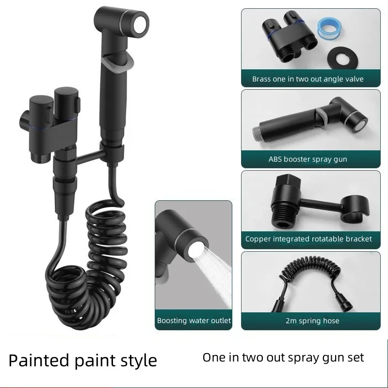Handheld Bidet Sprayer Wc Bidet Wc Sprayer Set Spray Wasser Badezimmer Dusche Wc strohnpistole Eckventil Zubehör