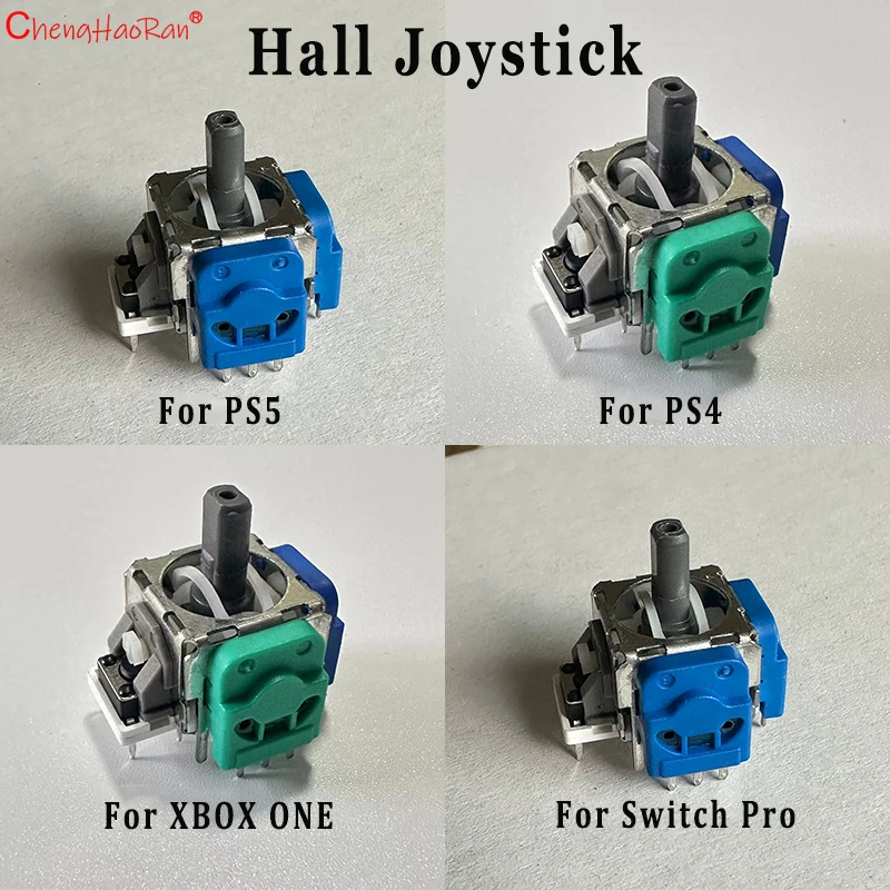 Joystick Hall pour PS4/PS5/Xbox One/Switch Pro Hall, Joystick électromagnétique, levier de commande Anti-dérive, 1 pièce, en Stock