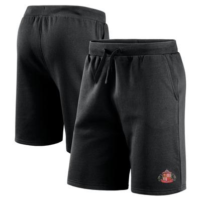 Sweatshorts mit Sunderland-Logo – Schwarz – Herren Image
