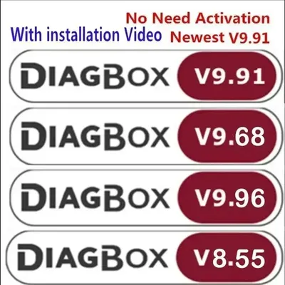 Diagbox V9.96 V9.91 V9.85 V9.68 PC version 2024 Latest Direct original install work Lexia3 PP2000