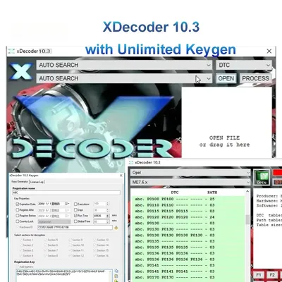 2023 Xdecoder 10.3 with Keygen DTC Remover Crack DTC OFF Delete Software Full Verison for