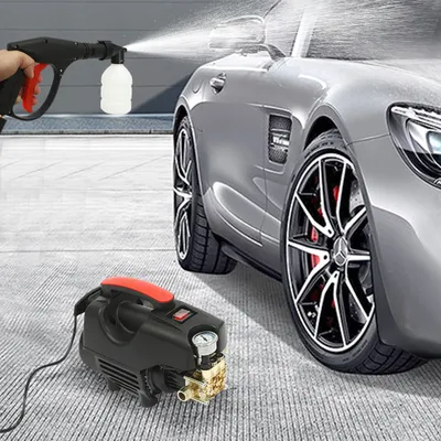 High Pressure Cleaning Machine with Accessories, Cleaner for Car, Patio & Garden, Electric Pressure