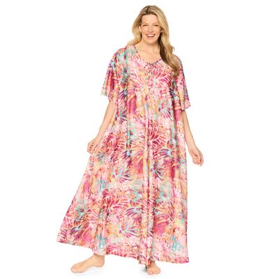 Plus Size Women's Sweeping Printed Lounger by Only Necessities in Multi Butterfly (Size 22/24)