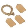 200PCS Marron Etiquettes de Prix Kraft Étiquettes 3x5 cm Tag Étiquettes de Magasin Étiquettes