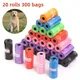 300 rotoli di sacchetti per cacca di cani, sacchetti per cacca robusti e resistenti a tenuta stagna per cani, animali domestici, sacchetti per rifiuti di cani di grandi dimensioni 8 "x 12"