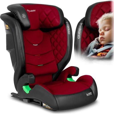 Nukido Louis schwarz-roter Autositz 15-36 kg ISOFIX