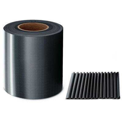 Midori - 5 x ® pvc Sichtschutzstreifen 35 m x 19 cm Doppelstabmatten Zaunfolie Zaunblende Clips Image