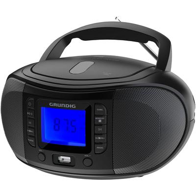 GRUNDIG CD-Radiorecorder "GRB 3500", schwarz, B:24,1cm H:12,7cm T:12,7cm, Radios Image