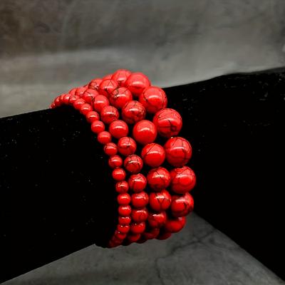 TEMU 4pcs New Women' Turquoise Bracelet Set For Daily Party Image