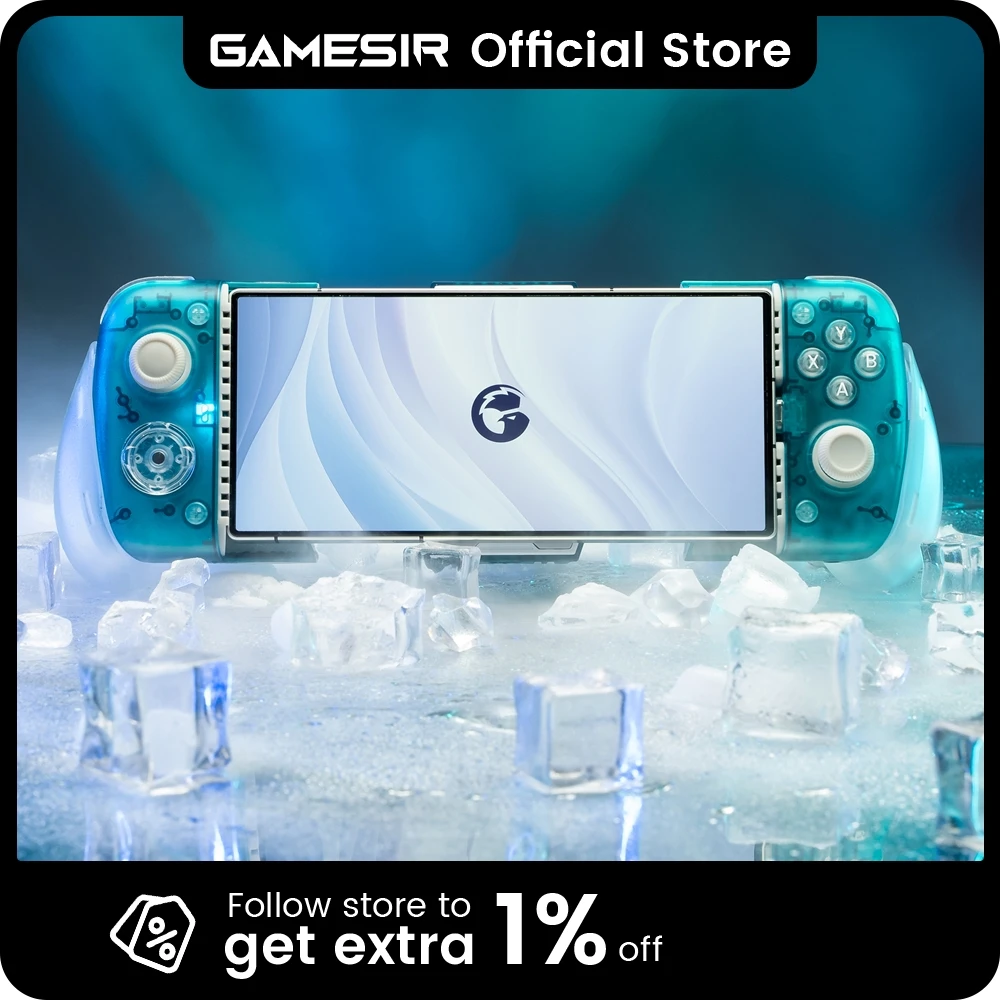 GameSir X3 Pro Gamepad mit Hall-Effekt-Joystick, Mikroschalter-Taste, Lüfter, Android-Handy, iPhone-Gaming-Controller Image