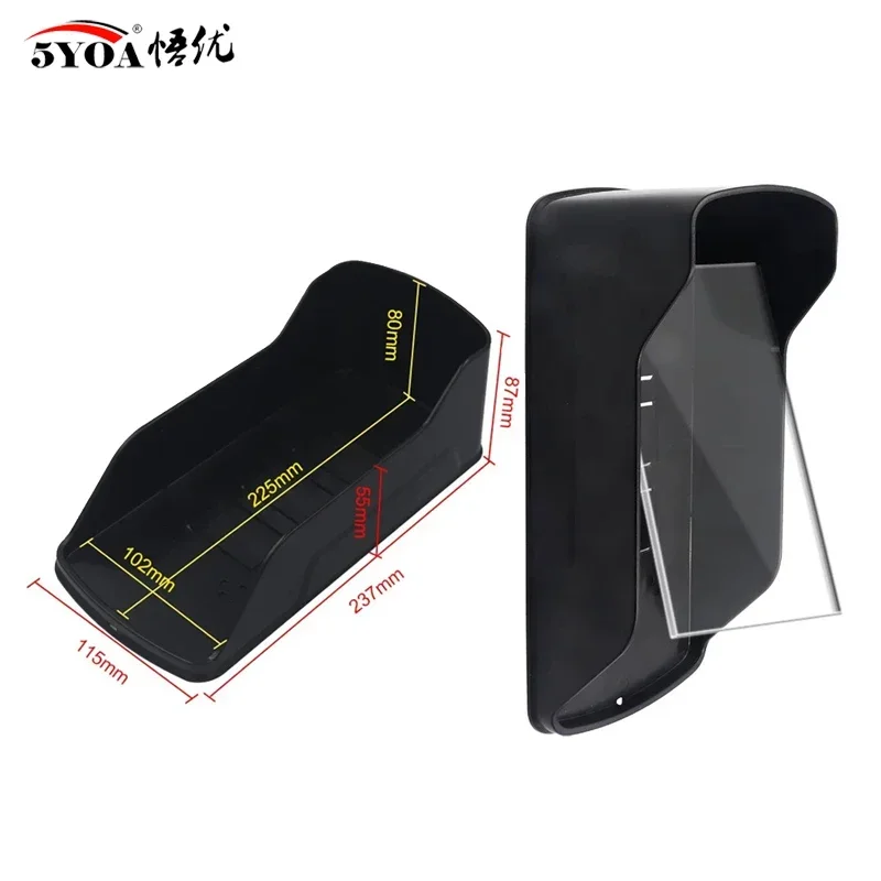 Wasserdichtes Gehäuse, Kunststoff-Regenschutz, für den Außenbereich, Regenschutz, Schutz, Zugangskontrolle, Tastatur, Türklingel, Kartenleser, Sonnenschale Image