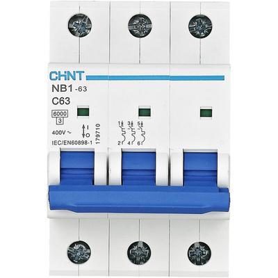 179699 NB1-63 3P C13 6kA db Leitungsschutzschalter 3polig 13 a 240 v, 415 v - Chint Image