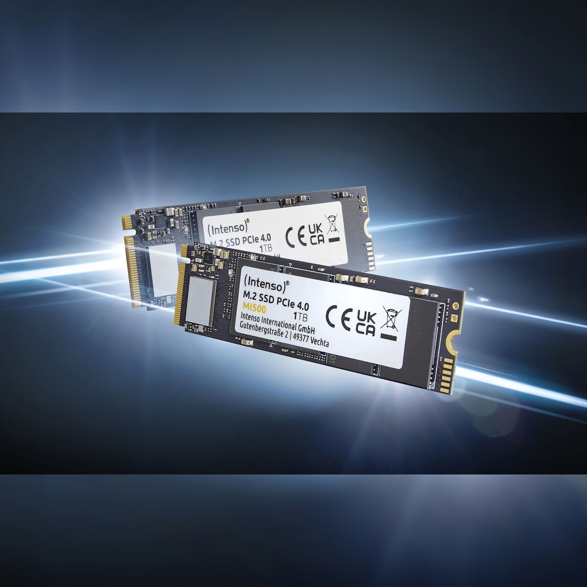 SSD Intenso 500GB MI500 M.2 2280 PCIe Gen.4 x4 NVME 1.4 3836450 Image