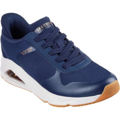 Skechers Tres-Air Uno Easy Steppers Textile Damen Navy Sneakers