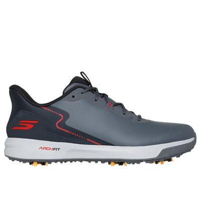 Skechers Men's GO GOLF Elite Vortex - Rival Shoes | Size 8.0 Extra Wide | Charcoal Gray | Synthetic/Textile | Arch Fit