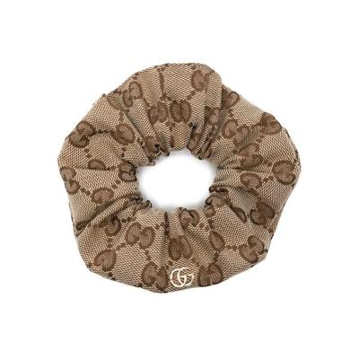 Gg Canvas Scrunchie - Natural - Gucci Hair