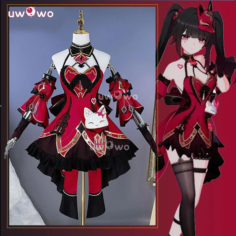 UWOWO Sparkle Cosplay Collab Serie: Gioco Honkai: Star Rail Sparkle Hanabi Costume Cosplay Costume di Halloween Costume di Natale