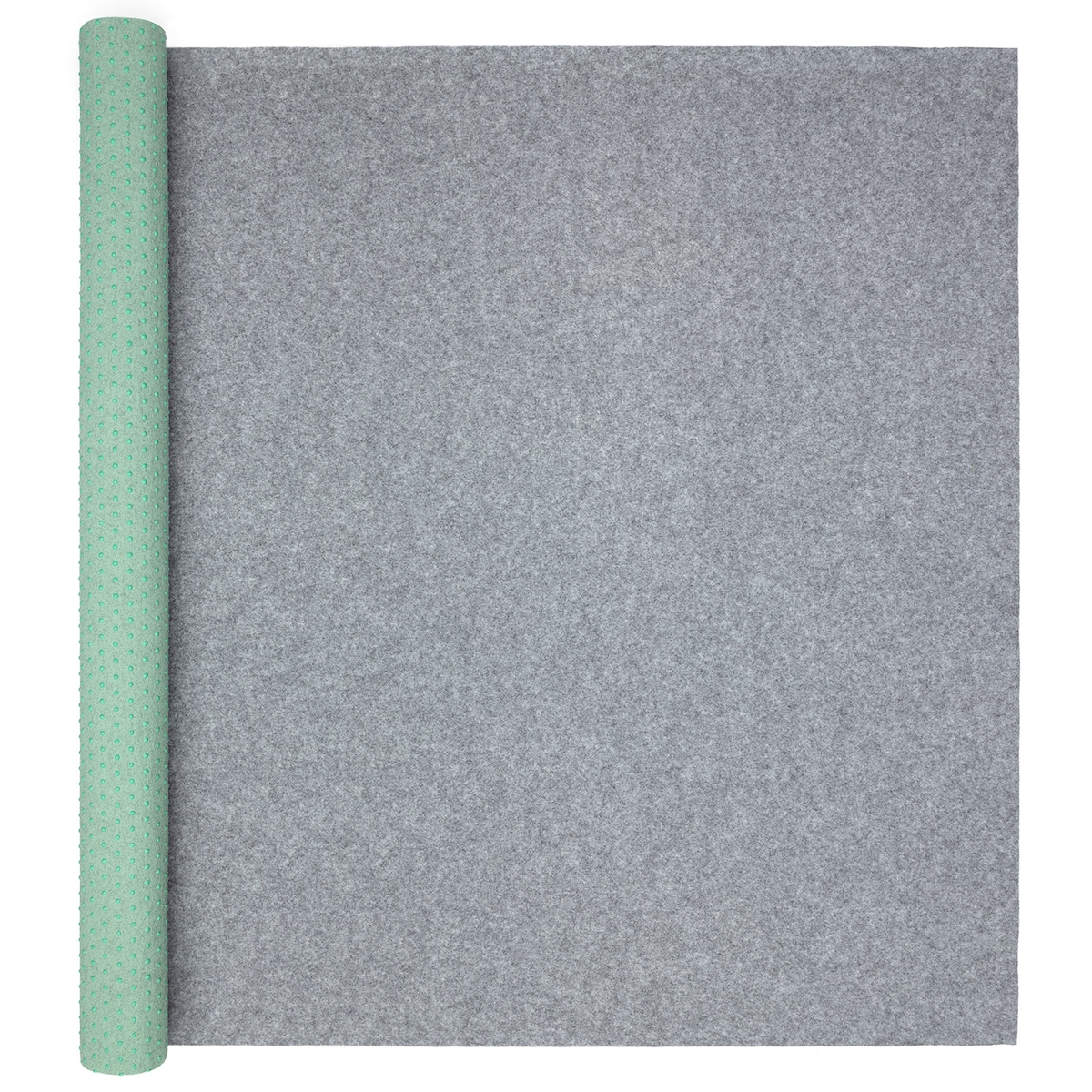 Midori Rasenteppich 67 x 350 cm Grau mit Noppen Kunstrasen Teppich Balkon Terrasse Outdoor Image