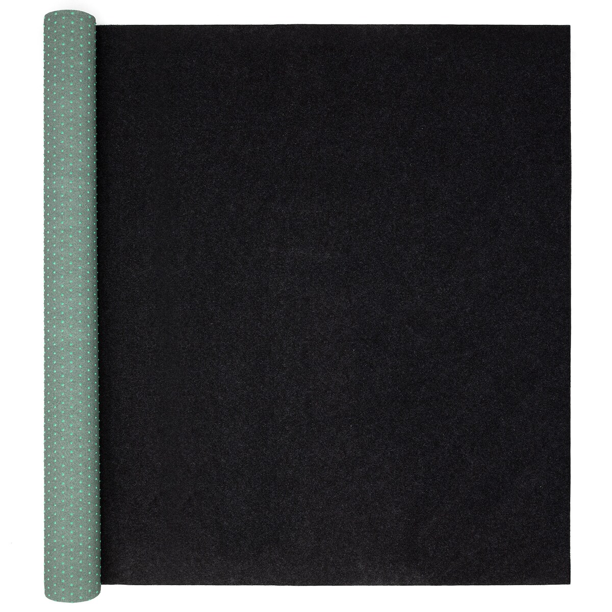 Midori Rasenteppich 67 x 450 cm Schwarz mit Noppen Kunstrasen Teppich Balkon Terrasse Outdoor Image