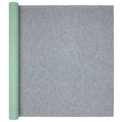 Midori Rasenteppich 200 x 250 cm Grau mit Noppen Kunstrasen Teppich Balkon Terrasse Outdoor Image