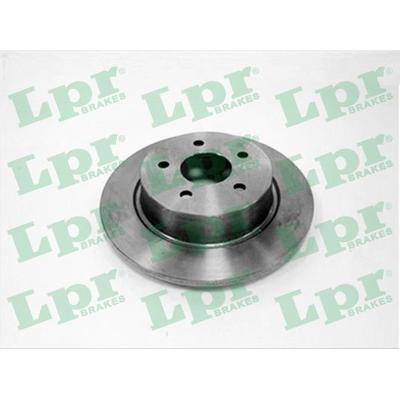 LPR Bremsscheibe hinten rechts links voll 280mm für FORD (CHANGAN) 1829615 DV612A315AB AC612A315BA F1024P