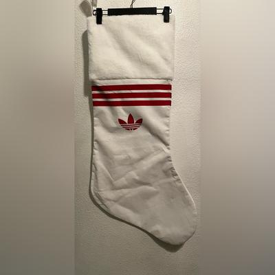 Adidas Holiday | Giant Adidas Christmas Stocking | Color: Red/White | Size: 35" L X 12" W