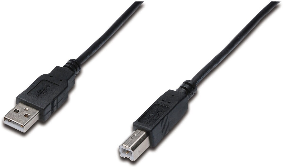 ASSMANN USB 2.0 Kabel Typ A-B 1.0m schwarz Image