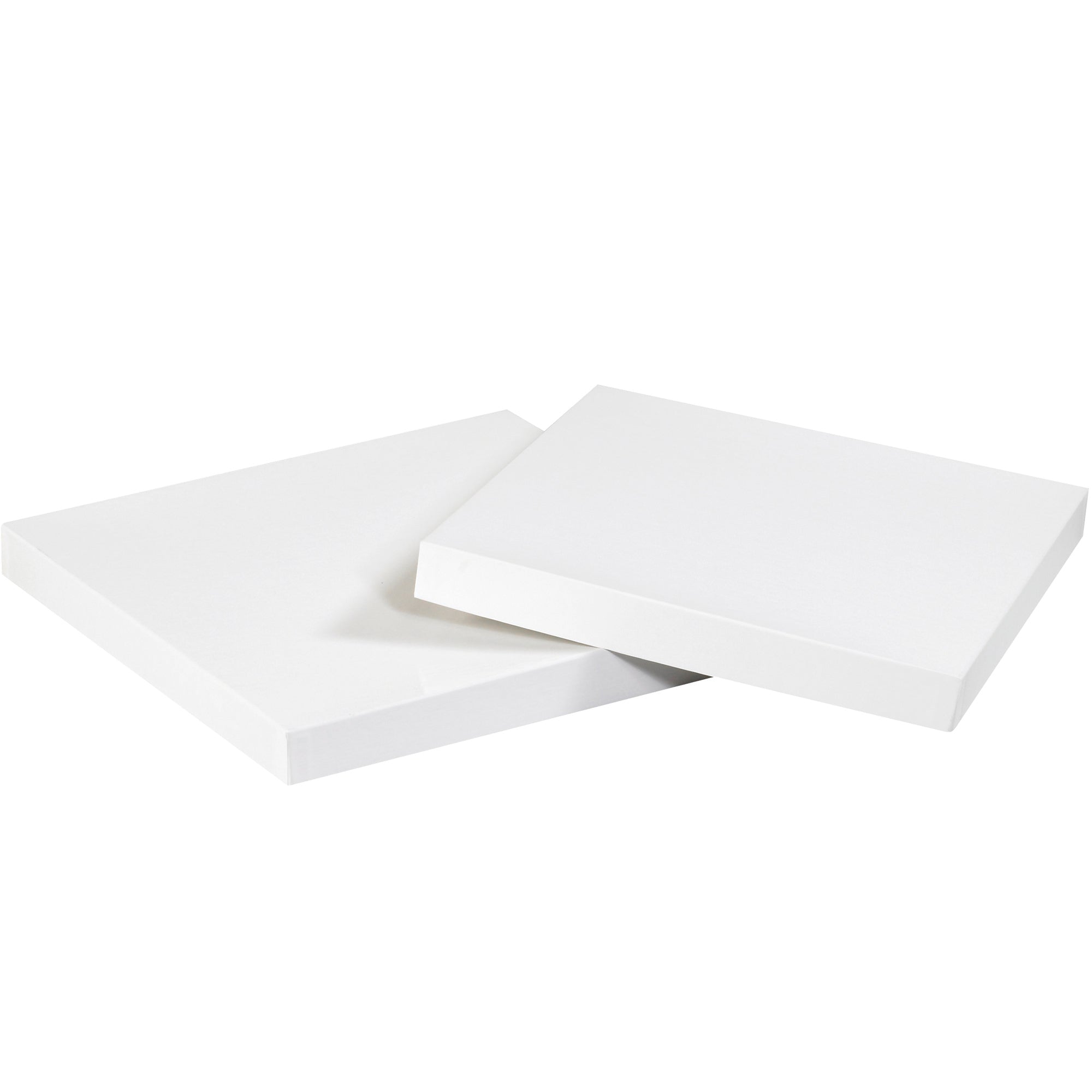 19 x 12" White Deluxe Gift Box Lids, Case Of 50 (DGBL1912W)