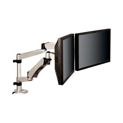 3M MA265S Easy-Adjust Desk Dual Arm Mount for 27