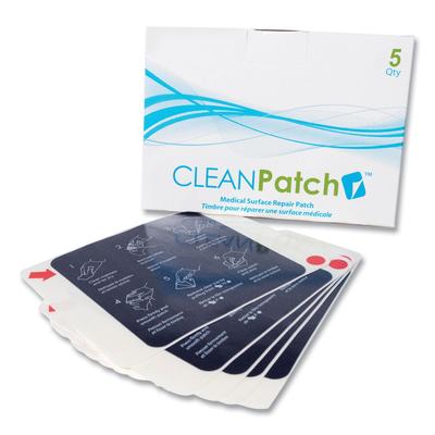 Diversey 10003 Clean Patch, 3.5 x 3.5, Dries Dark Blue, 5/Box, 5 Boxes/Carton - Case of 5