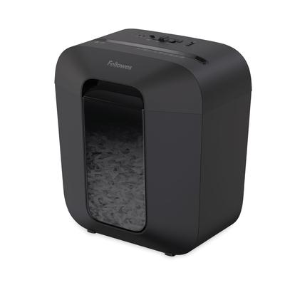 Fellowes 4300401 Powershred LX25 Cross-Cut Shredder, 6 Manual Sheet Capacity