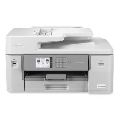 Brother MFCJ6555DW MFC-J6555DW INKvestment Tank All-in-One Color Inkjet Printer, Copy/Fax/Print/Scan
