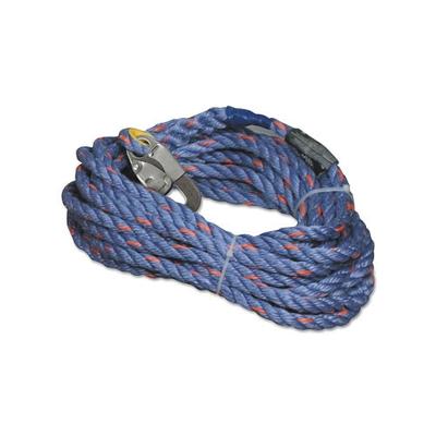 Honeywell 300L Rope Lifeline Series, 100 ft, Snap Hook and Loop, 310 lb (493-300L-Z7100FTBL)